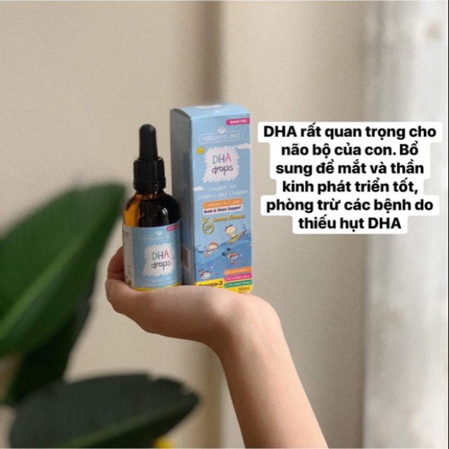 Bổ sung DHA Drop Nature Aid