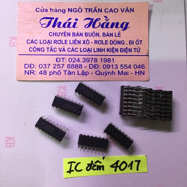 Ic đếm 4017 giá cho 5 chiếc