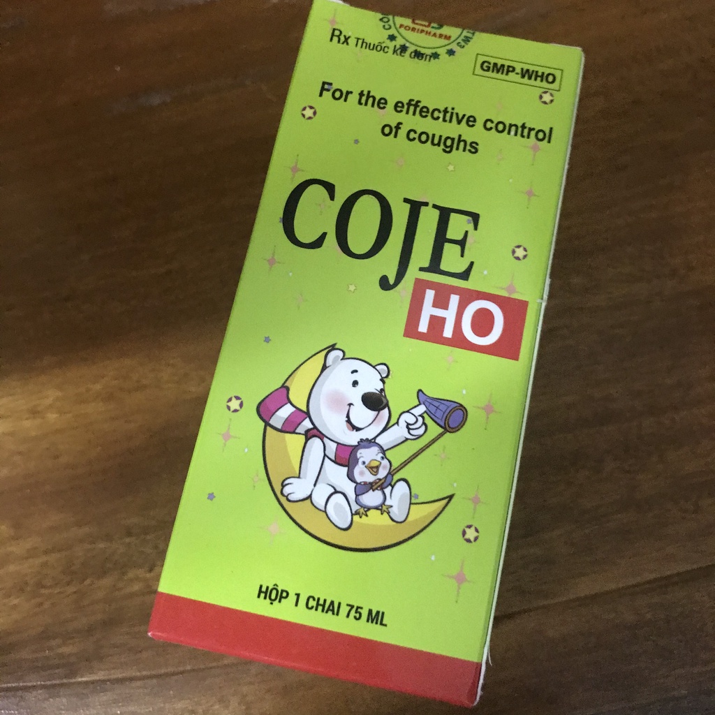 SIRO COJE HO LỌ 75ML DATE MỚI