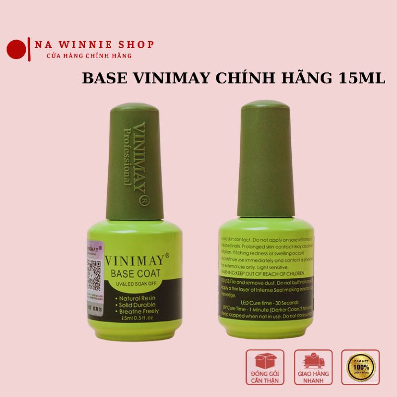 Base Top Vinimay, Cứng móng, Kiềm dầu, Top giọt sương, Top lì, Top loang, Sơn base và top vinimay chính hãng