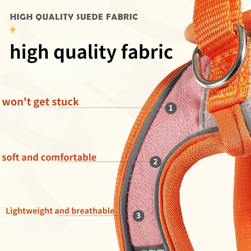 Màu tương phản thời trang Dây xích mèo / Chống ly khai / Áo vest / Dây đeo ngực phản quang cho mèo và dây chó