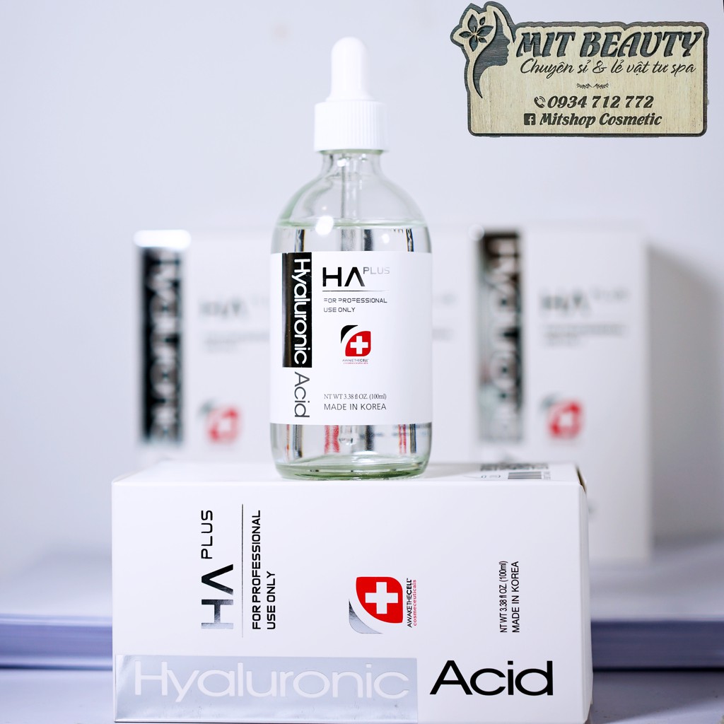 Serum HA plus căng bóng cấp ẩm 100ml 300ml Hàng OEM chính hãng