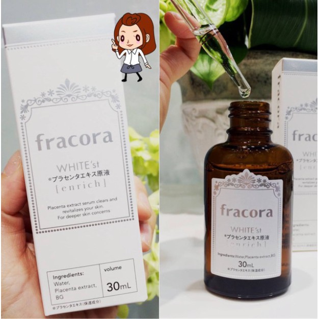 Serum nhau thai Fracora White’st Placenta Extract 30ml