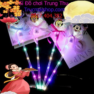 ĐÈN TRUNG THU CẦM TAY PHÁT SÁNG CHUỘT MICKEY