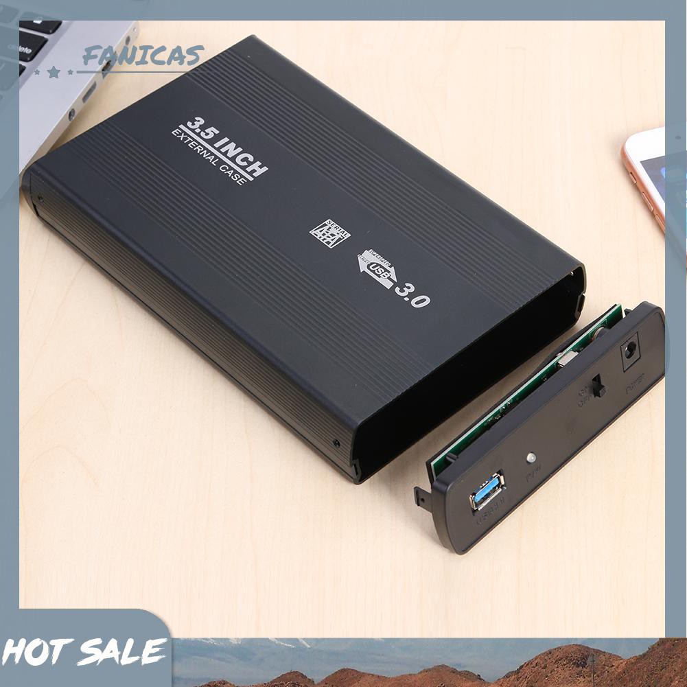 Hộp Đựng Ổ Cứng Ngoài 3.5 Inch Usb 3.0 Sang Sata Ssd Hdd | BigBuy360 - bigbuy360.vn
