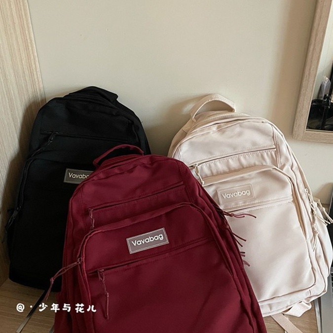 Balo đi học Logo VAVABAG không thấm nước phong cách Ulzzang