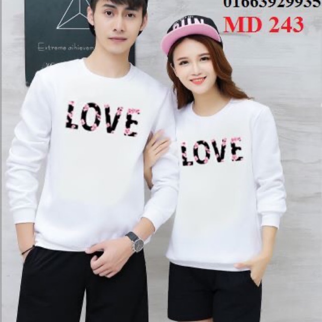 Áo đôi thu đông đẹp đủ màu đủ size (video quay sp bất kỳ tại xưởng)