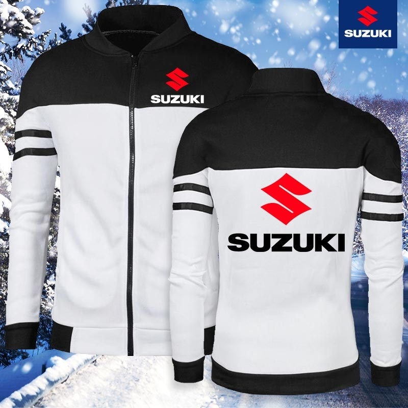 Áo khoác thể thao có khóa kéo chất lượng cao thời trang 2021 Suzuki Gsxr