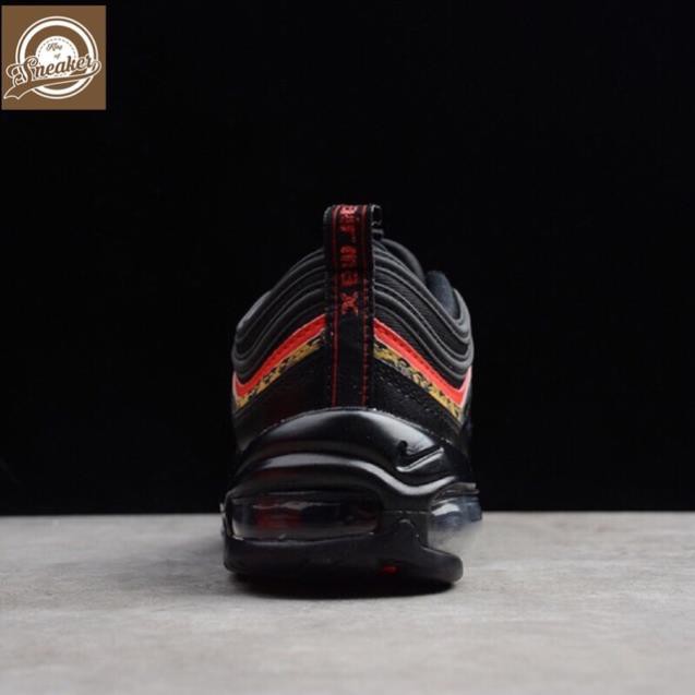 ( Uy tín nhất ) Giầy thể thao AIR MAX 97 đen kẻ đỏ thời trang dạo phố tạo huyền bí * new RT ' :