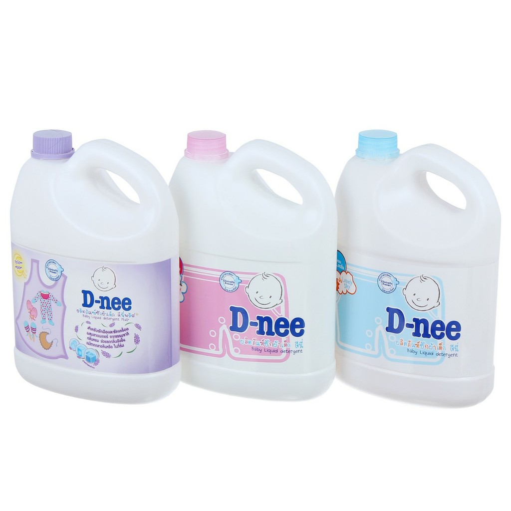 Nước giặt Dnee Thái Lan 3000ML- Màu hồng - Hàng chuẩn