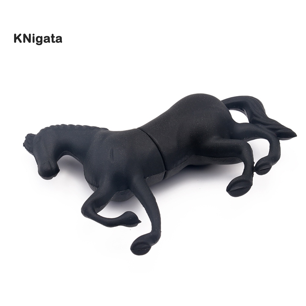 Kk Usb 512mb / 1g / 2g / 4g / 8g / 16g / 32g / 64g Màu Đen Hình Chú Ngựa | BigBuy360 - bigbuy360.vn
