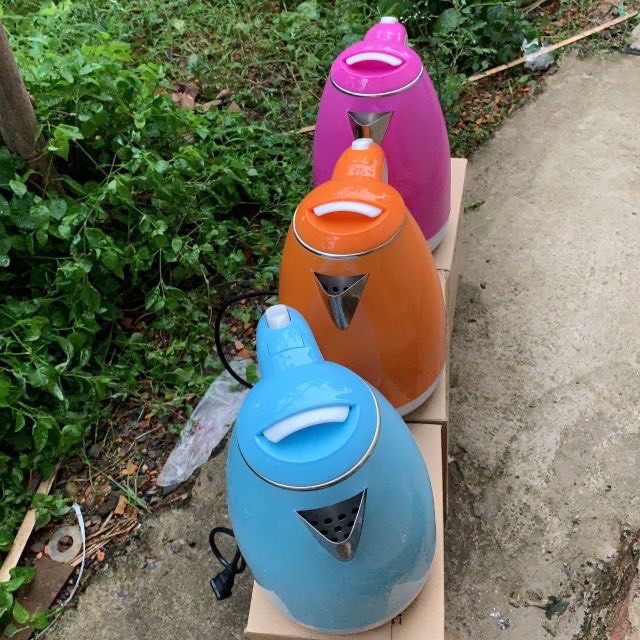 Ấm siêu tốc Electric màu 2 lớp cách điện cách nhiệt - loại 1 - BOTTLE SPORT