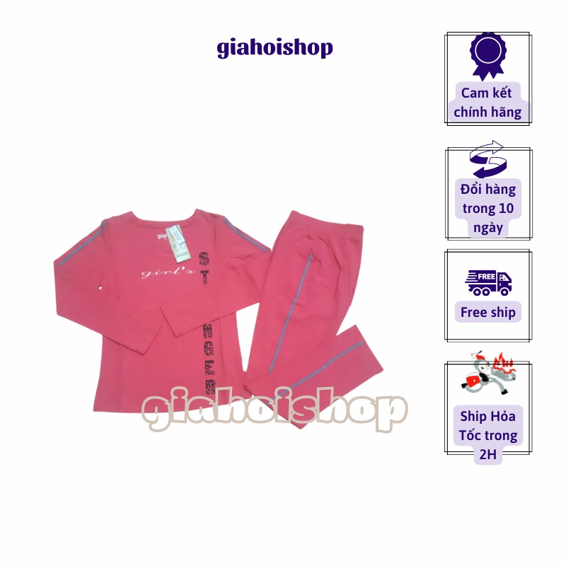 Bộ đò nữ, Bộ mặc nhà thu đông Gia Hồi mẫu thể thao Gstronger