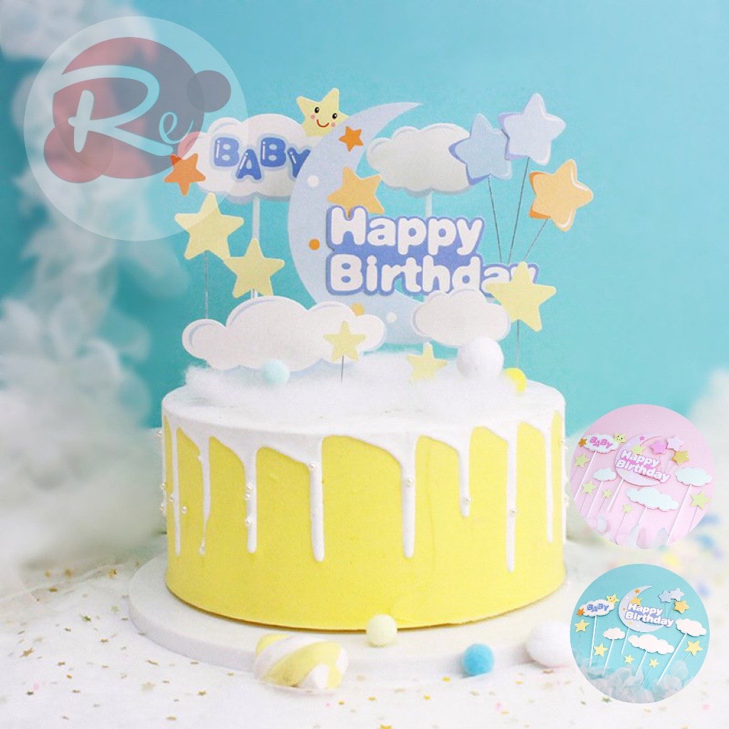 – SCG Trăng Sao Baby - Trang trí bánh sinh nhật bánh kem