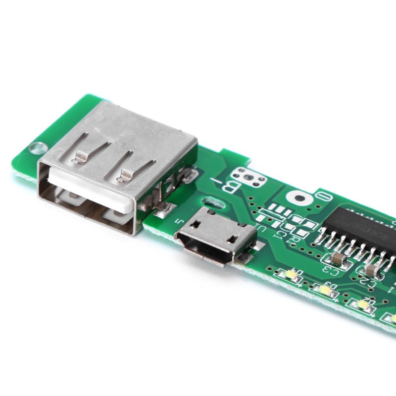 Mô Đun Sạc Pin Dự Phòng Pcb 5v 2a Usb 5v Cho Pin 18650