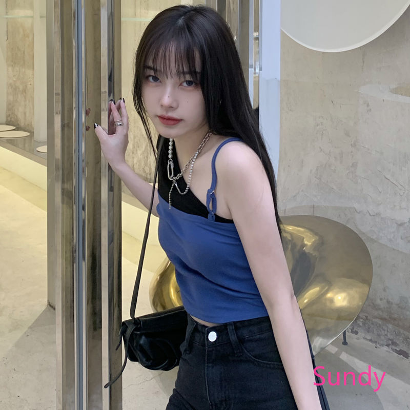 Áo Croptop Tay Ngắn Thiết Kế Thanh Lịch Cho Phái Nữ