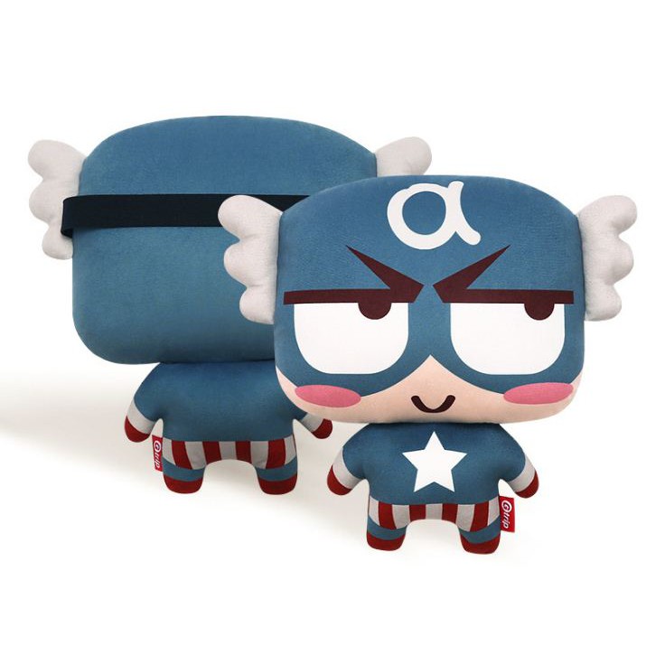 Bộ gối tựa đầu, tựa lưng MARVEL biệt đội siêu anh hùng siêu êm siêu cá tính