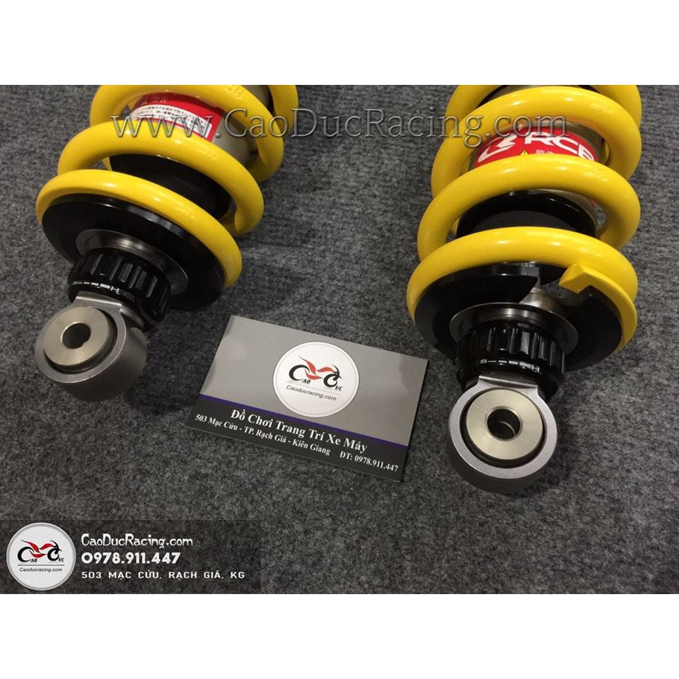 [Rẻ Nhất Shopee] Phuộc RacingBoy Không bình dầu tăng chỉnh cho Ex150 - 205mm - hàng chính hãng RCB