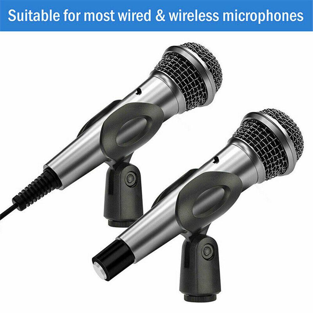 CHOOKEY Giá Đỡ Mic Màu Đen Có Dây 1 / 4 Gói