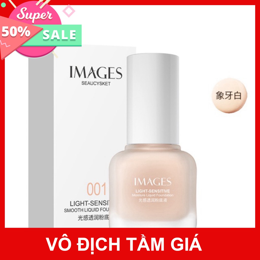 Kem Nền Che Khuyết Điểm Image Kèm Mút Tán