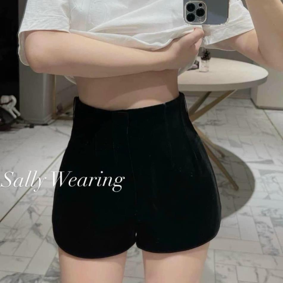QUẦN SHORT NHUNG TRƠN BASIC CẠP CAO