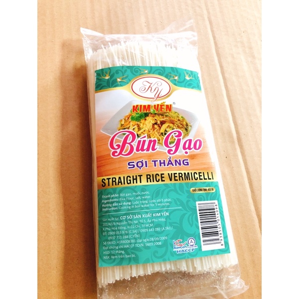BÚN GẠO SỢI THẲNG (400Gr)