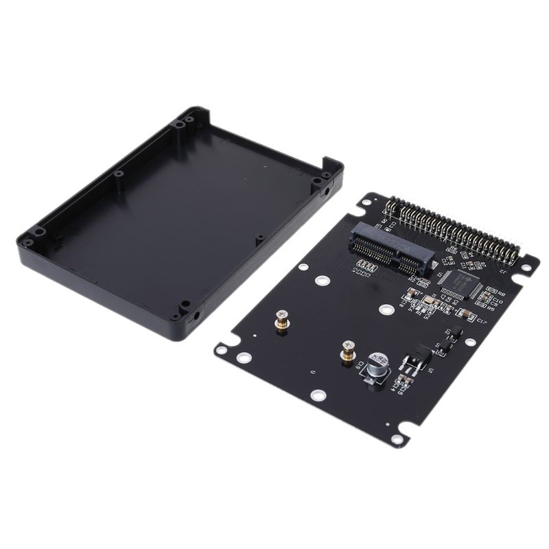 Bộ Chuyển Đổi Ổ Cứng Sata Msata Ssd Sang 44pin Ide Kèm Hộp Đựng 2.5 &quot;Hdd
