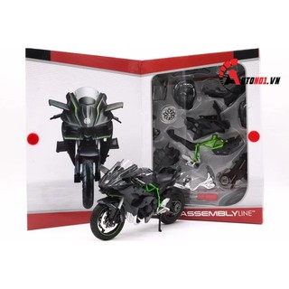 MÔ HÌNH LẮP GHÉP KAWASAKI H2R 1:12 MAISTO