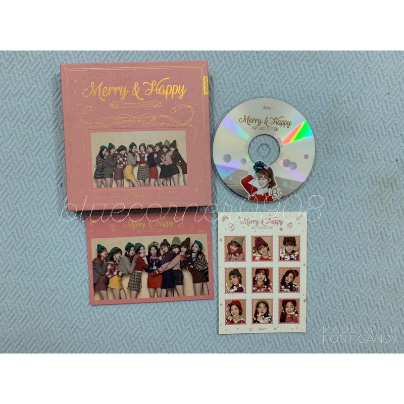 album twice merry and happy m&h