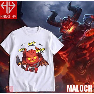 Áo thun liên quân tướng Maloch chibi F085