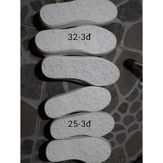 Đế bata trắng ngôi sao hàng sale