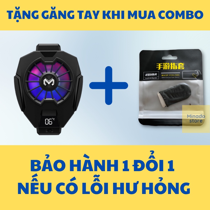 Tản nhiệt điện thoại MEMO DL05 / DL02 sò lạnh điện thoại siêu lạnh bảo hành 1 tháng phụ kiện điện thoại Minado store