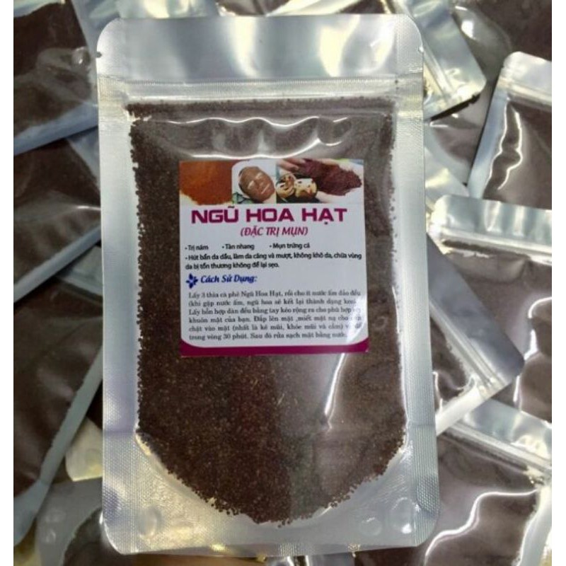 100gr HẠT NGŨ HOA (hạt đình lịch) đắp mặt loại hạt sạch HandMade | Thế Giới Skin Care