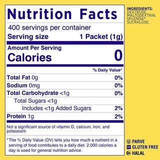 Đường ăn kiêng Splenda combo 100 gói
