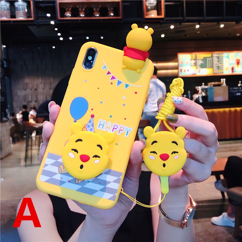 ốp lưng iPhone hình hoạt hình con mèo siêu cute mẫu mới cho XR XS MAX 6 6S 7Plus 8 Plus X XS