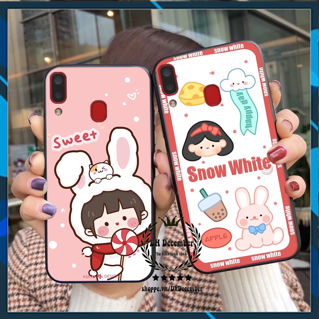 Ốp lưng Samsung A20 / A30 in hình 3D lucky, gấu Beer xinh xắn - KHÔNG NÊN BỎ LỠ