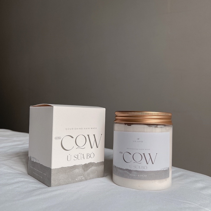 COW Ultra-nourishing Hair Mask - Ủ Tóc Sữa Bò