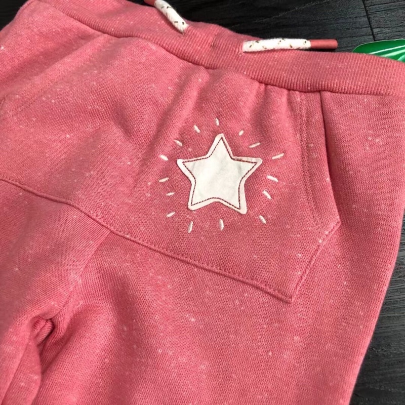 Bộ quần áo cho bé gái DIP 6m-2 tuổi Set thu đông chất nỉ bông xuất dư 0721