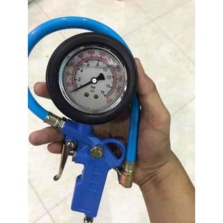 Đồng hồ bơm lốp, bơm hơi xe ô tô xe náy  có dầu cao cấp