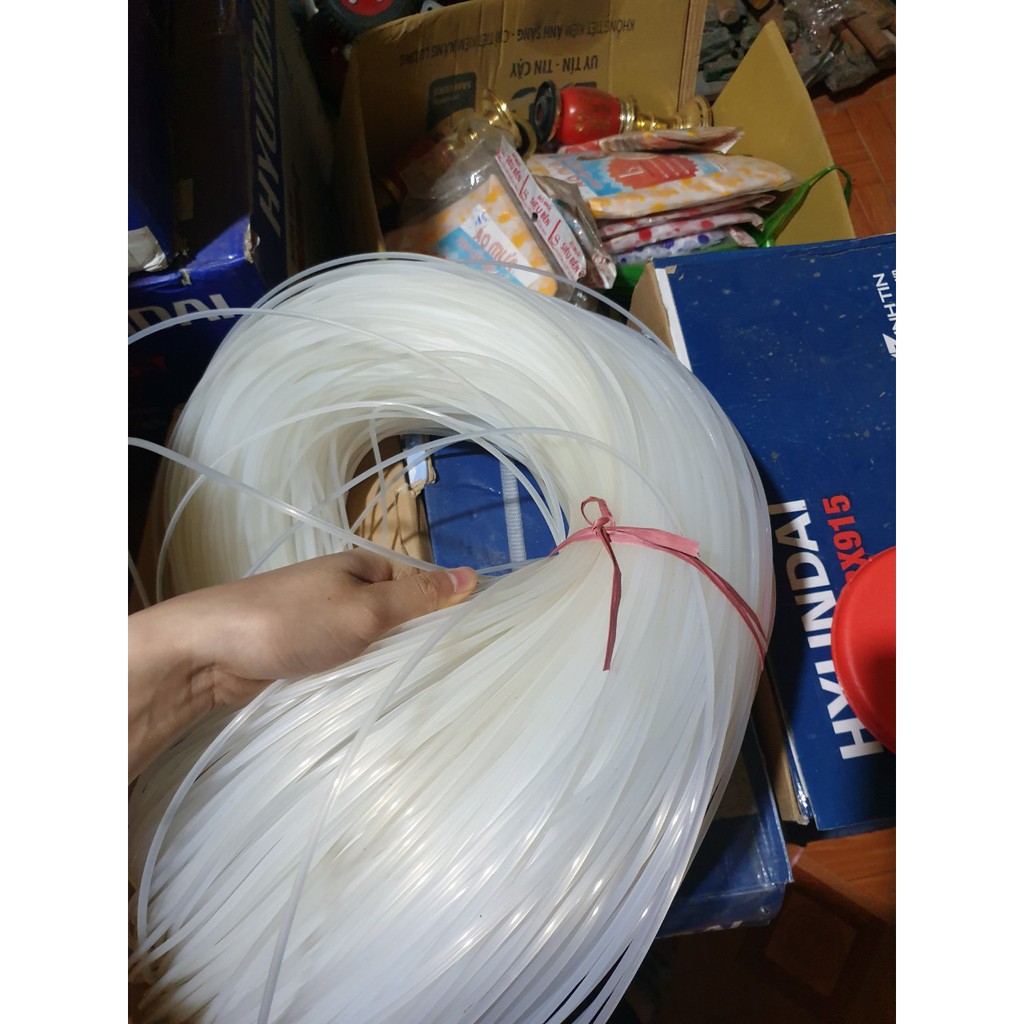 10m- Cước cắt cỏ, phạt cỏ, dây quấn trong đầu lưỡi phát cỏ - tiện dụng ngoài trời 3li-3.5li-4li