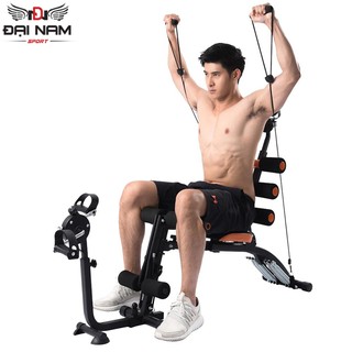 Máy tập cơ bụng new six pack care 2017 (Có đạp xe)