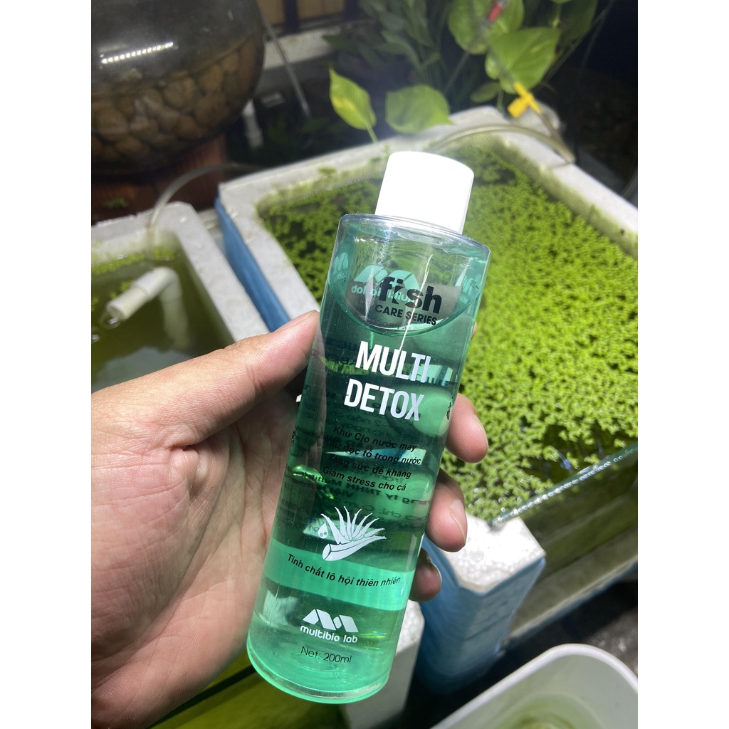 MULTI DETOX cho hồ cá thuỷ sinh