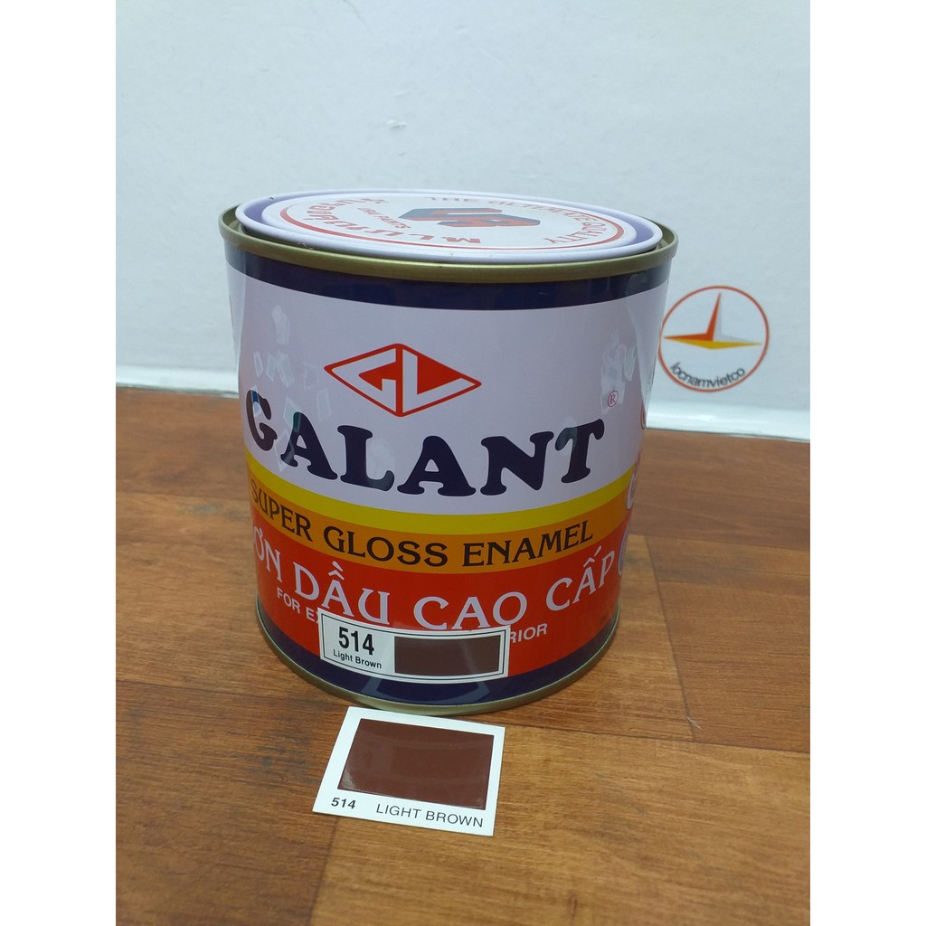 Sơn dầu GALANT màu nâu cánh dán 514 1Kg