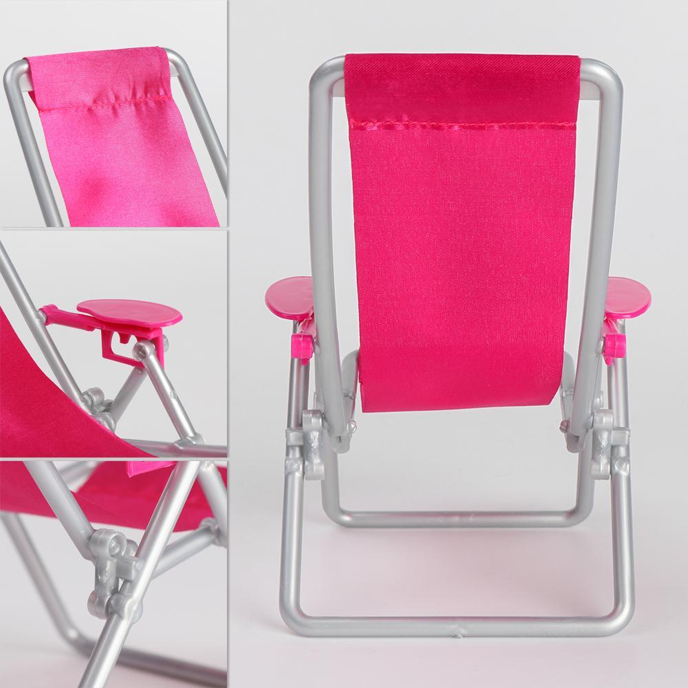 CLEVER Ghế Bãi Biển Tỉ Lệ 1: 6 Trang Trí Nhà Búp Bê