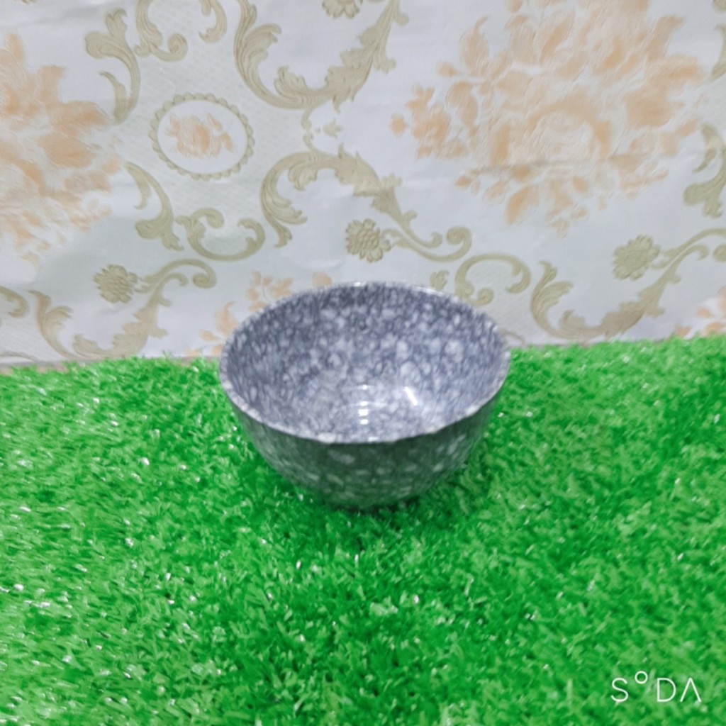 Chén Chè Màu Vân Đá Đen  Nhựa Melamine Cao Cấp Fataco CO09 &lt; 9.0 x 5.0 cm&gt;