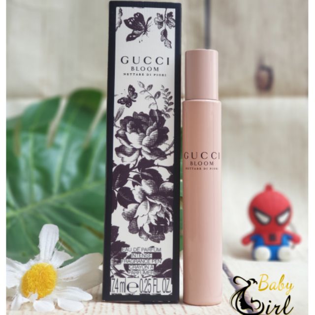 [Dạng Lăn] Nước Hoa Mini Nữ Gucci Bloom đen 7.4ml . [New Hot]