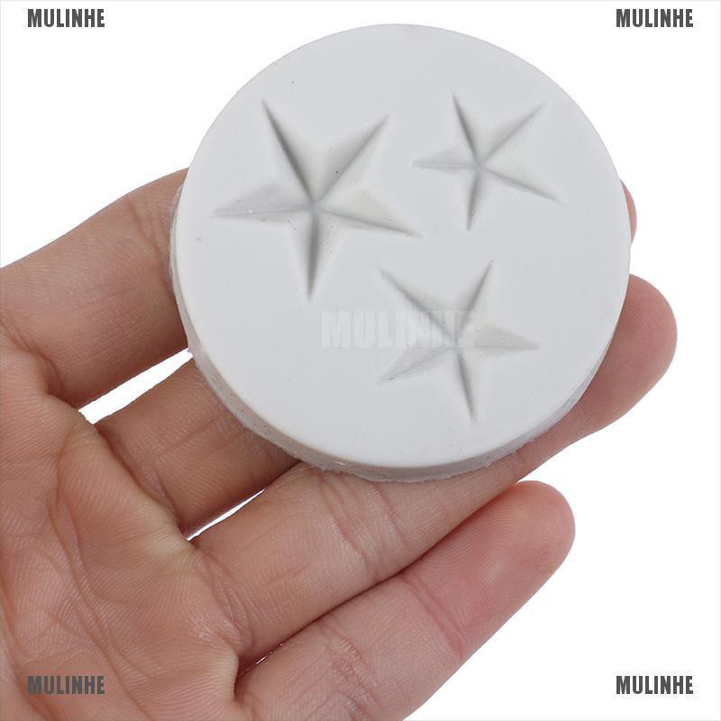 Khuôn Silicon Tạo Hình Ngôi Sao Trang Trí