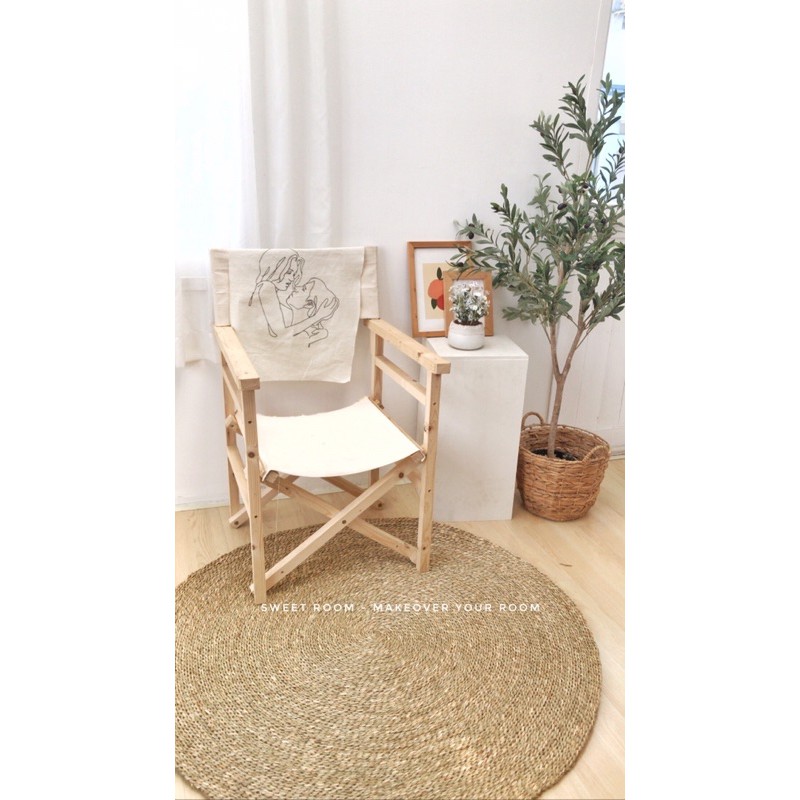 Thảm cói tròn 1,2m