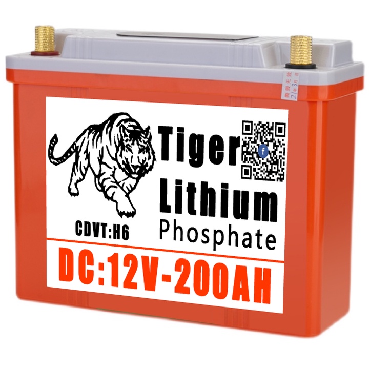 Bình Pin Lithium 200Ah chống nước hoàn toàn tuyệt đối-Pin lithium 12V-200Ah