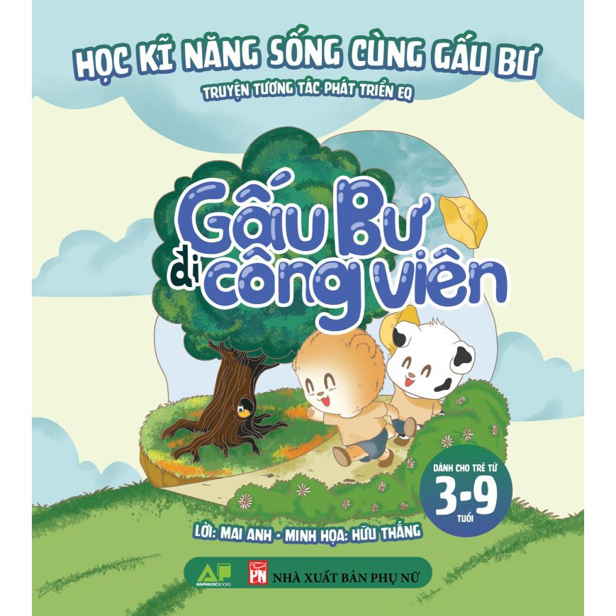 Sách_ Học Kỹ năng Sống Cùng Gấu Bư - Gấu Bư Đi Công Viên